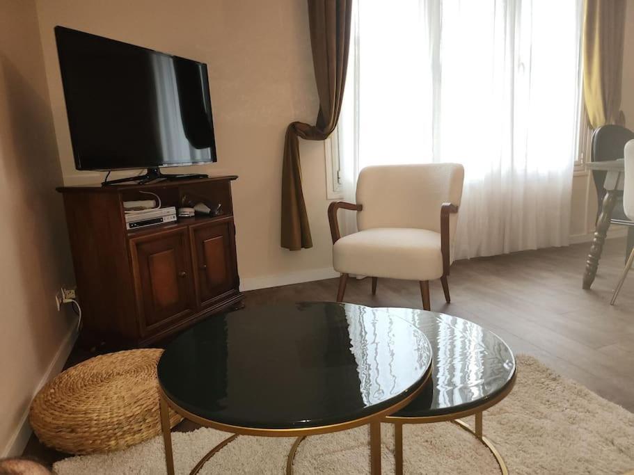 Residence Centrale Appartement 3 Pieces Garage Et Jardin アメリ・レ・バン・パラルダ エクステリア 写真
